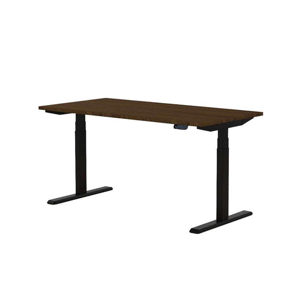 โต๊ะปรับระดับไฟฟ้า WORKSCAPE WDH-00010 150 ซม. สีอเมริกาโน่/ดำ
