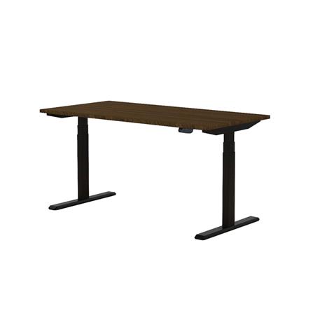 โต๊ะปรับระดับไฟฟ้า WORKSCAPE WDH-00010 150 ซม. สีอเมริกาโน่/ดำ
