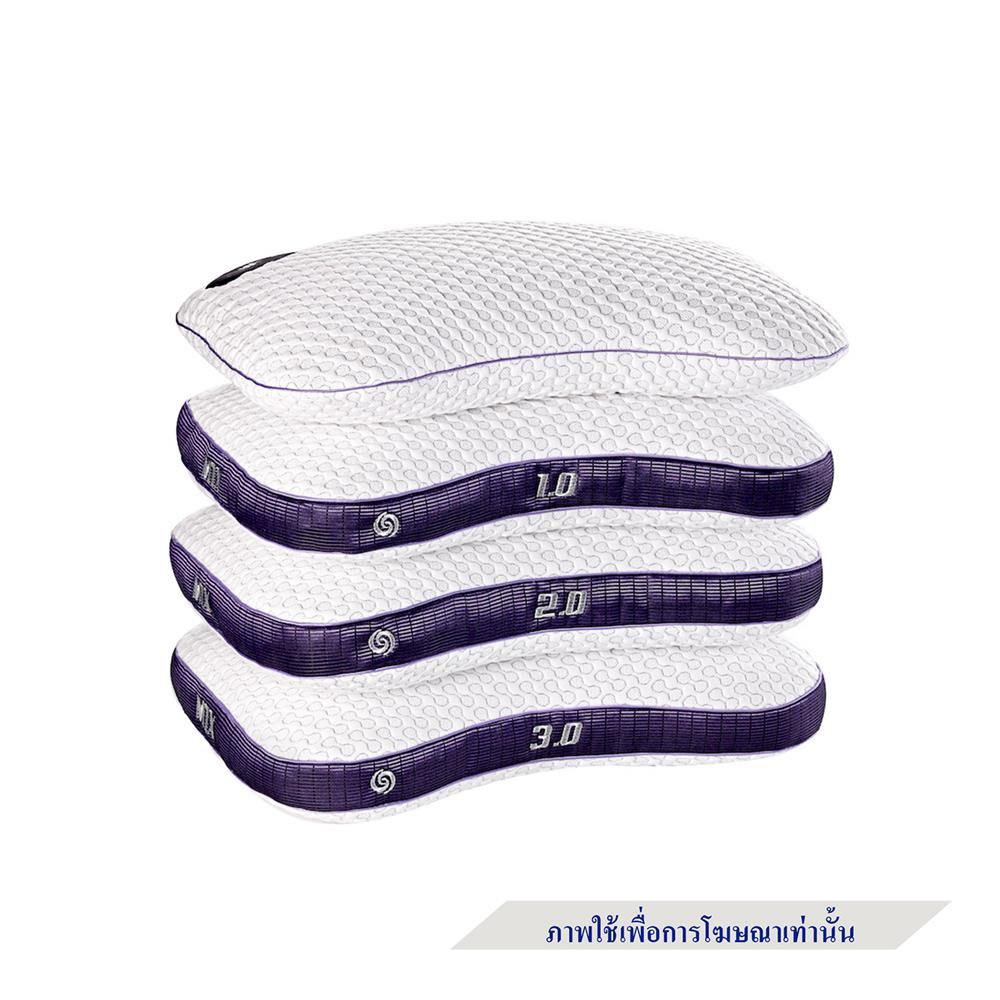หมอนสุขภาพ ยางพารา BEDGEAR M1X 3.0 17x24 นิ้ว สีขาว