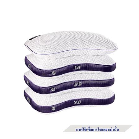 หมอนสุขภาพ ยางพารา BEDGEAR M1X 3.0 17x24 นิ้ว สีขาว_2