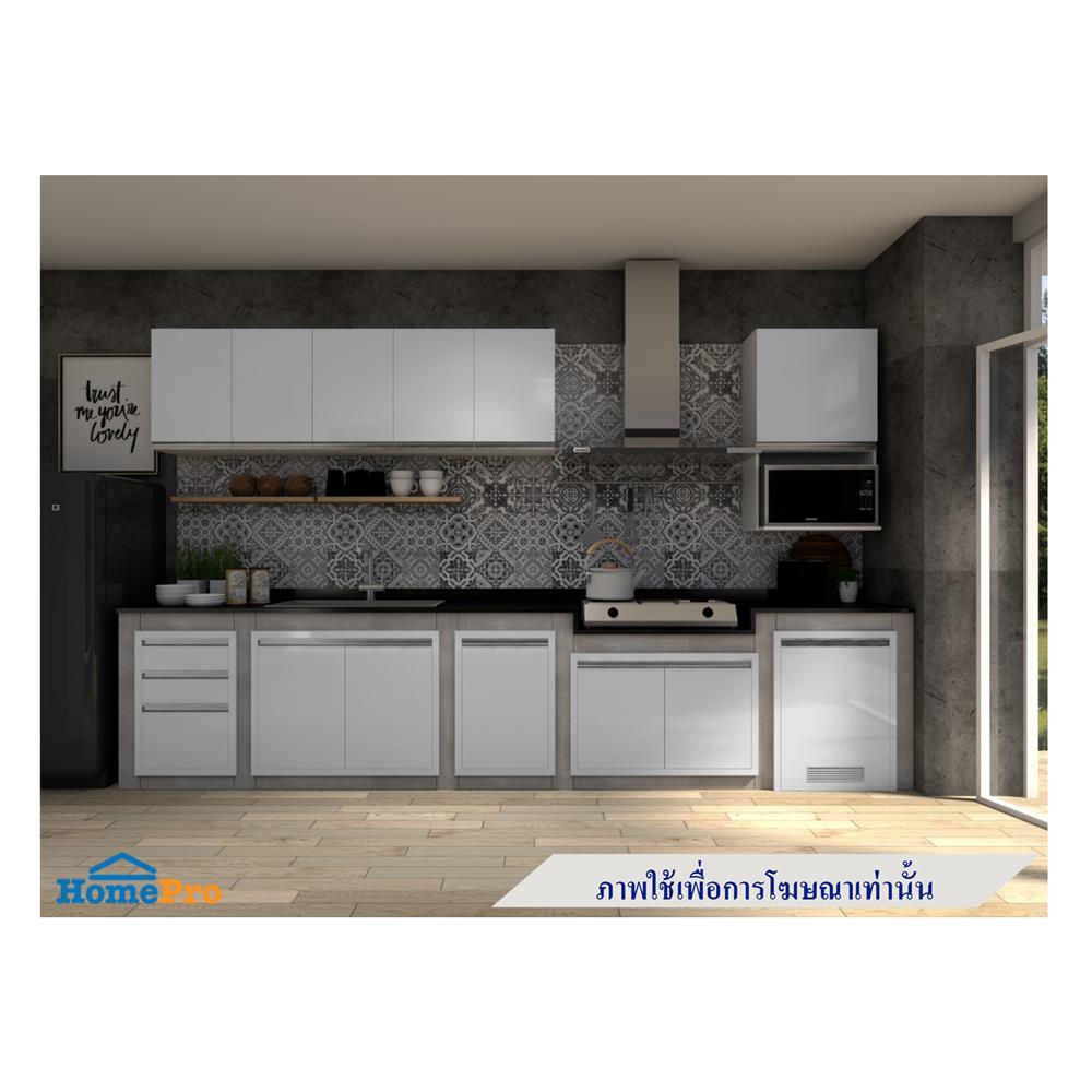 ตู้แขวนไมโครเวฟบานเปิดขวา STARMARK BLANCE W1060M R GWH V1 สีขาว