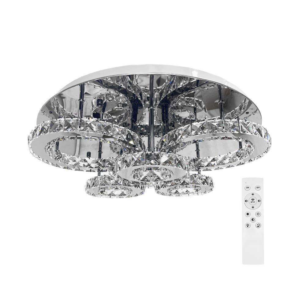 ไฟถาด LED EVL CFC-11064 80 วัตต์ DAYLIGHT/COOL WHITE/WARM WHITE สีเงิน/ใส 1 หัว