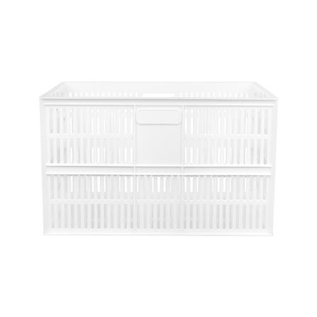 กล่องซ้อนได้ STACKO DT48 47x36x28 ซม. สีขาว_2