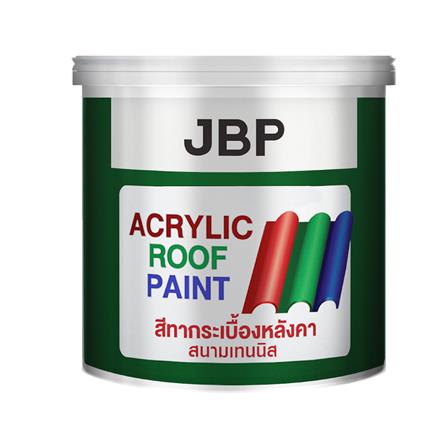 สีทาหลังคา JBP 9924 สีเทานกพิราบ กึ่งเงา 1 แกลลอน_0