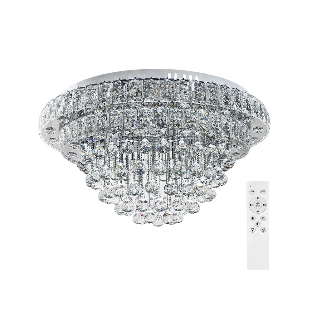 ไฟถาด LED EVL CFC-11063 80 วัตต์ DAYLIGHT/COOL WHITE/WARM WHITE สีเงิน/ใส 1 หัว