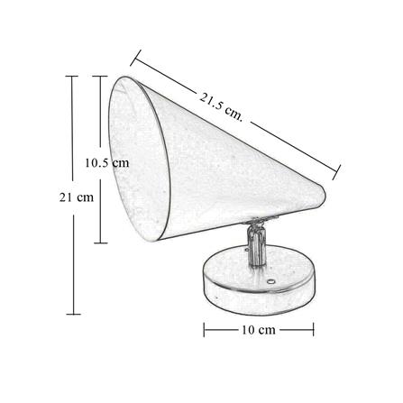 ไฟกิ่งภายใน HATASHI HT-40348WH สีขาว 1 หัว_5