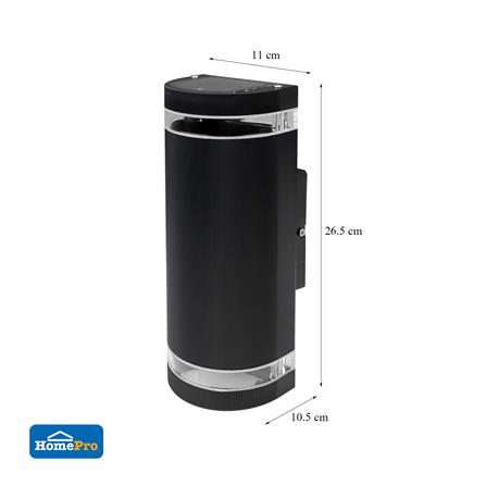 ไฟกิ่งภายนอก CARINI HK-B0215 สีดำ (แพ็ก 2 ชิ้น)_5