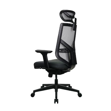 เก้าอี้สุขภาพ WORKSCAPE VELA WCH-00013 สีเทา/ดำ_3