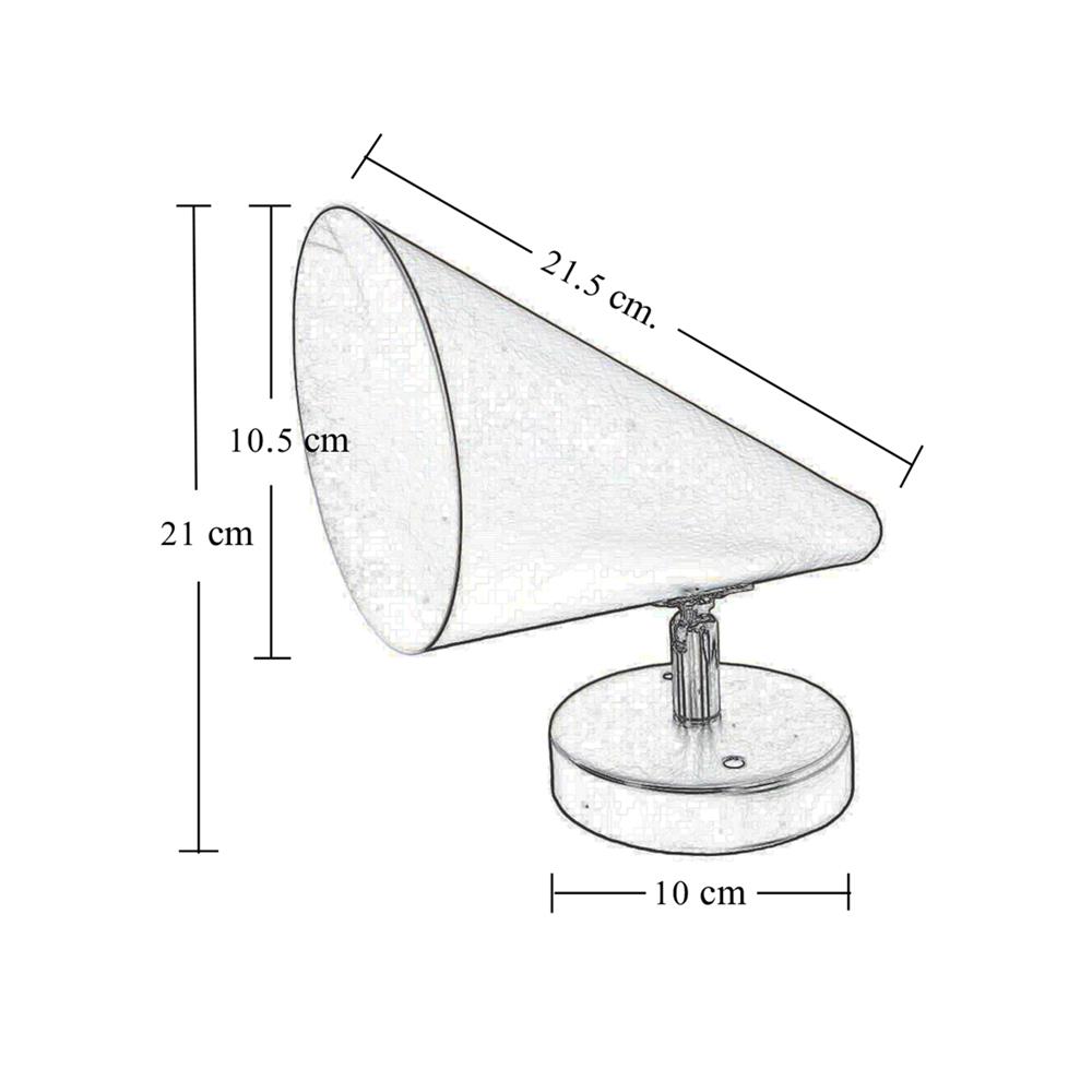 ไฟกิ่งภายใน HATASHI HT-40348BK สีดำ 1 หัว