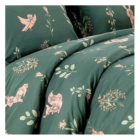 ชุดผ้าปูที่นอน 6 ฟุต 5 ชิ้น FOUNTAIN PRINTED 70106-FT076_1