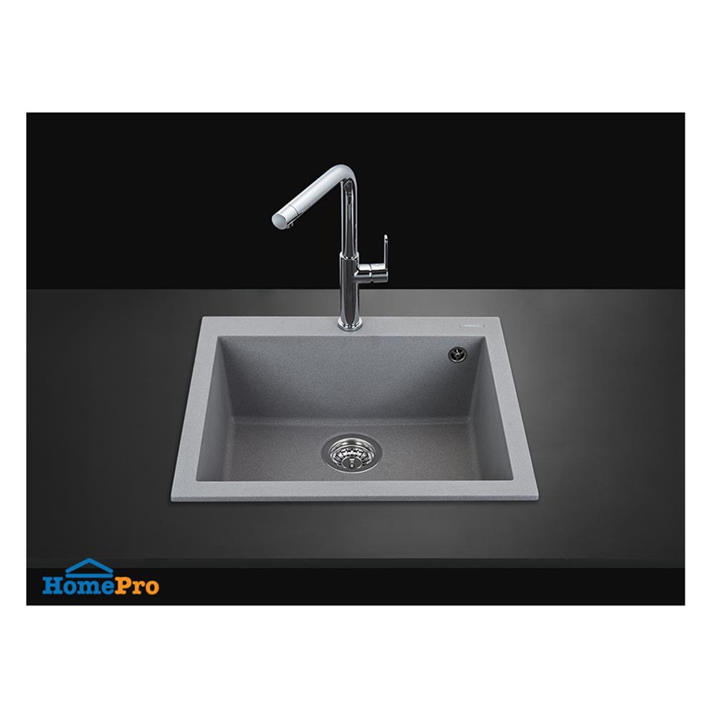 ซิงค์ฝัง 1 หลุม METRIX KIN15CE สีปูนเปลือย