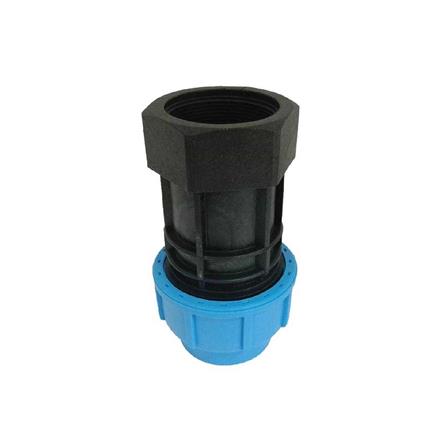 ข้อต่อตรงสวมล็อกเกลียวใน ตรามือ PN16 32 มม.X1 นิ้ว_0