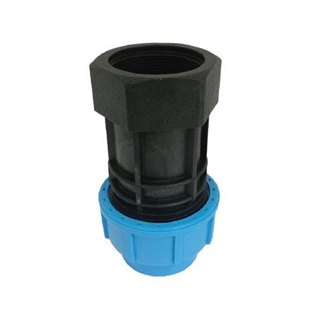 ข้อต่อตรงสวมล็อกเกลียวใน ตรามือ PN16 63 มม.X2 นิ้ว_0