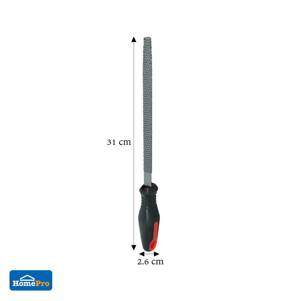 ตะไบสามเหลี่ยมพร้อมด้าม MATALL แบบหยาบ 8 นิ้ว