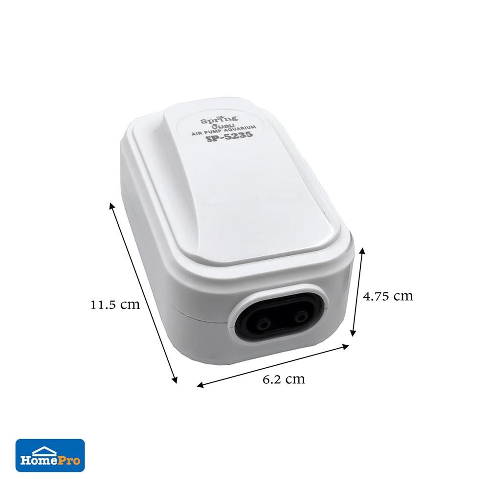 ปั๊มลมตู้ปลา 2 ทาง SPRING SP-5235 5 วัตต์
