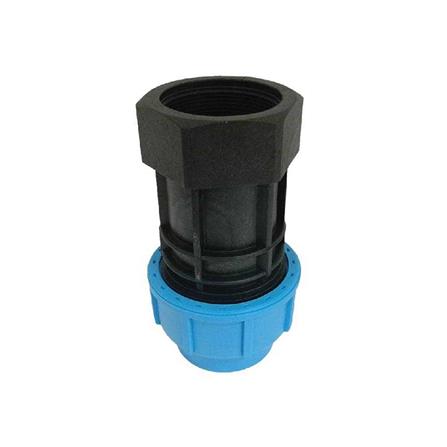 ข้อต่อตรงสวมล็อกเกลียวใน ตรามือ PN16 25 มม.X3/4 นิ้ว_0