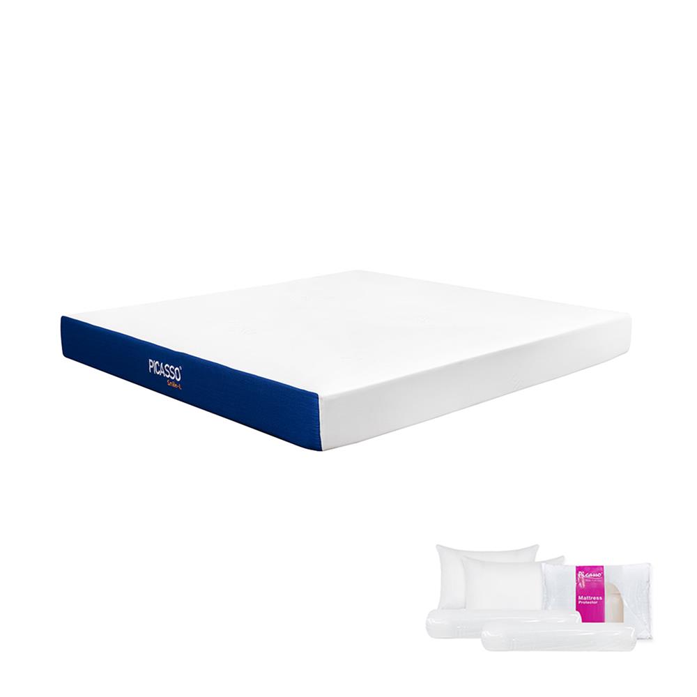 ที่นอน 5 ฟุต PICASSO COMFORT SMILE-L พร้อมชุดเครื่องนอน 5 ชิ้น