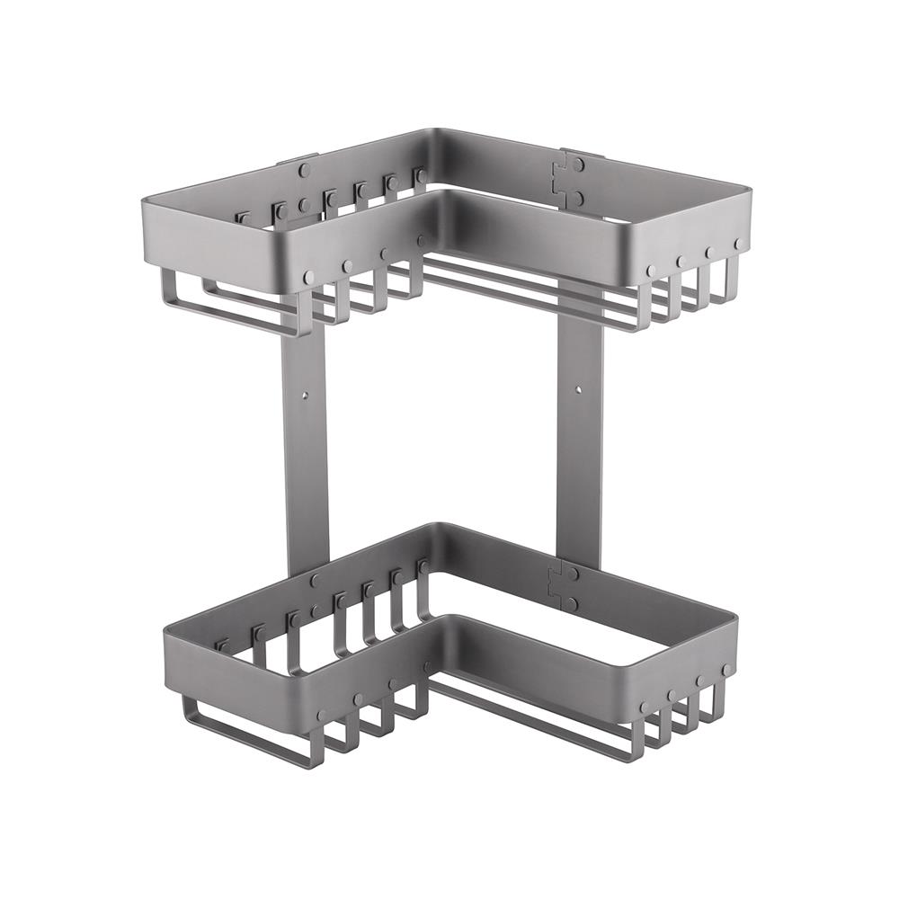 ชั้นแขวนอะลูมิเนียมติดผนัง 2 ชั้น MOYA KUH002_1