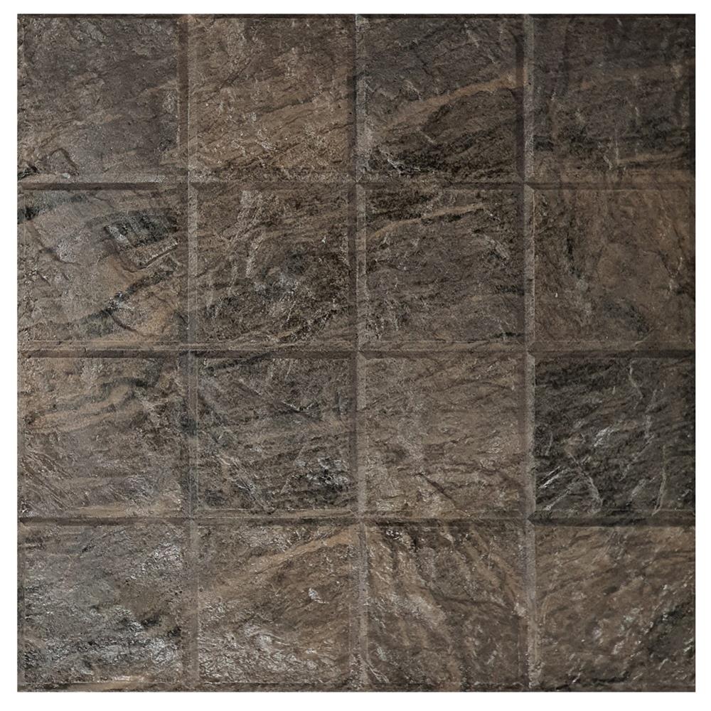 กระเบื้องคอนกรีตปูพื้น DURAONE UVT SMART ROCK 40X40 ซม. สีแอชบราวน์