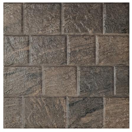 กระเบื้องคอนกรีตปูพื้น DURAONE UVT TITAN ROCK 40X40 ซม. สีแอชบราวน์