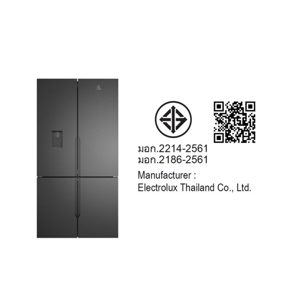 ตู้เย็น MULTI DOOR ELECTROLUX EQE5660A-B 19.8 คิว สีดำด้าน อินเวอร์เตอร์