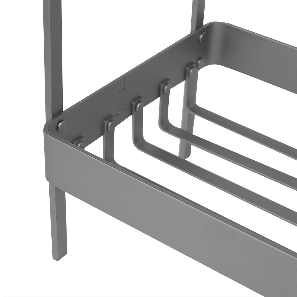 ชั้นวางของอะลูมิเนียมตั้งพื้น 3 ชั้น MOYA KU294.J