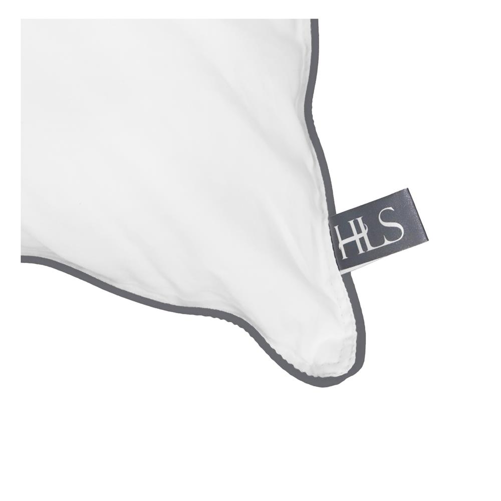 หมอนหนุน ใยบอลไมโครไฟเบอร์ HOME LIVING STYLE EXTRA LUXURY 22x35 นิ้ว สีขาว