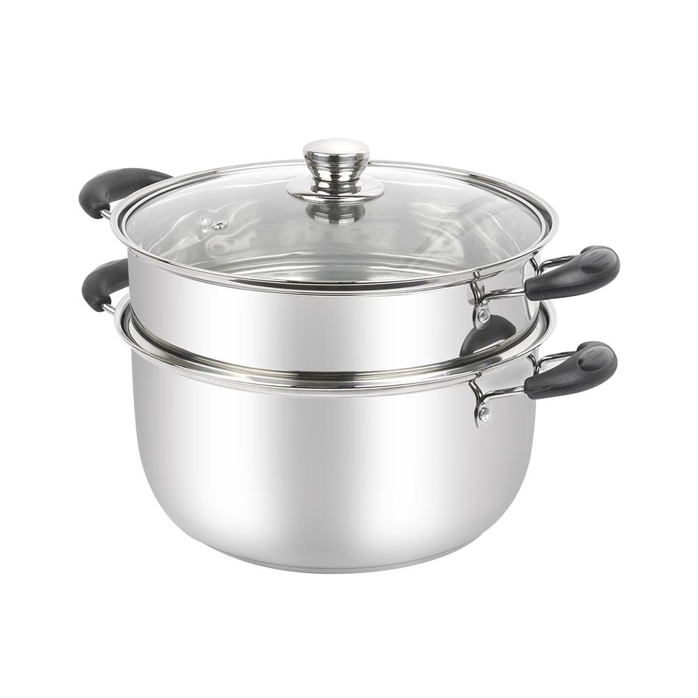 ชุดหม้อนึ่งพร้อมฝา 28 ซม. EKONO MIND 3 ชิ้น