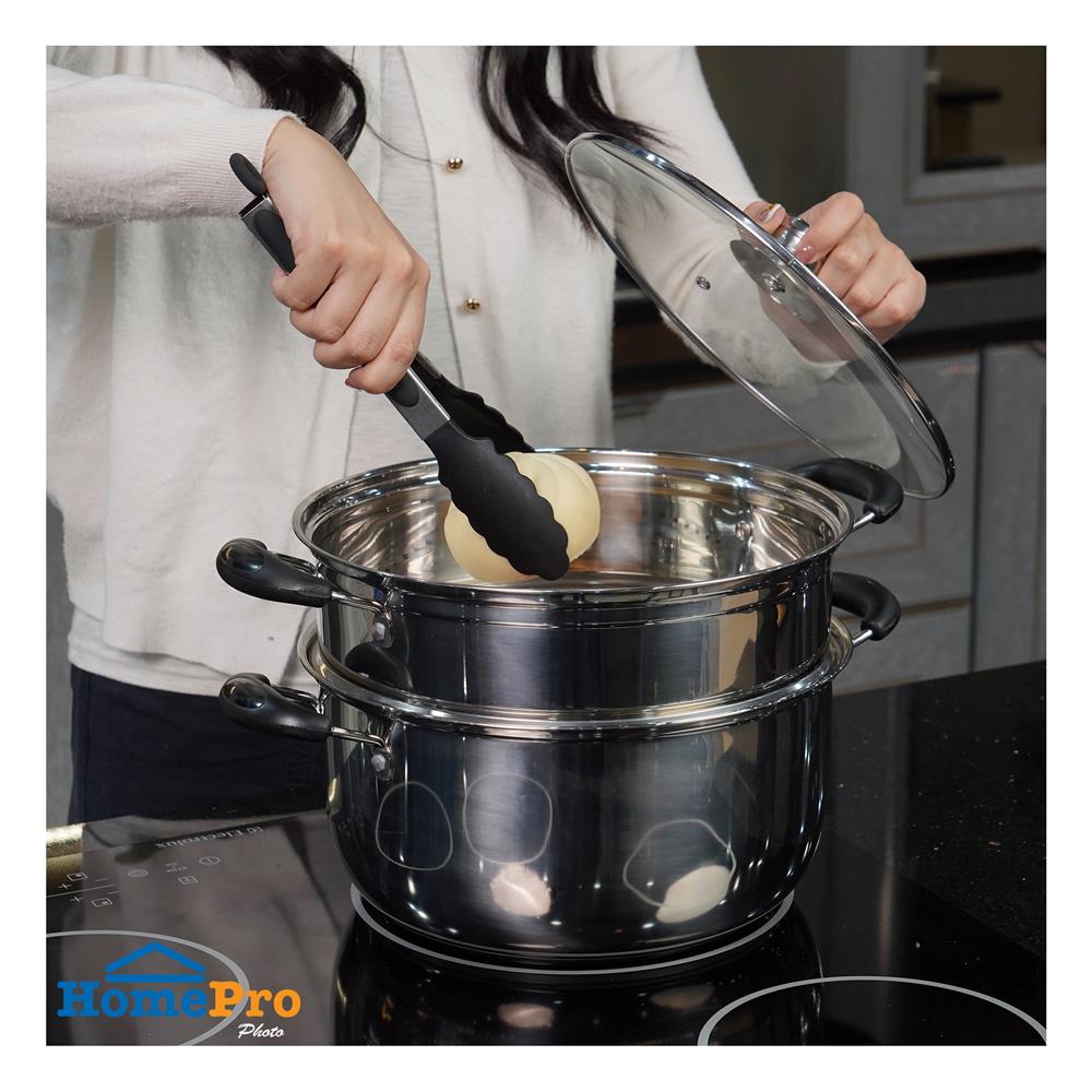 ชุดหม้อนึ่งพร้อมฝา 28 ซม. EKONO MIND 3 ชิ้น