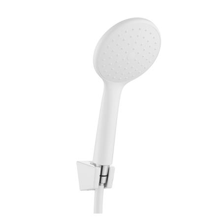 ชุดฝักบัวสายอ่อน 1 ระดับ HANG HS-542WH สีขาว