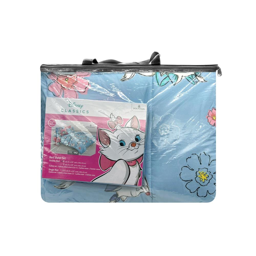 ชุดผ้าปูที่นอน 6 ฟุต 6 ชิ้น FOUNTAIN MARIE 70209-FTC142
