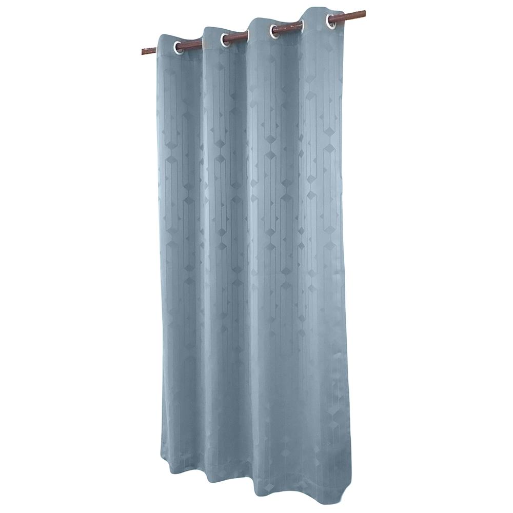 ผ้าม่าน EYELET HOME LIVING STYLE SCILLA UV 145X220 ซม. สีฟ้า