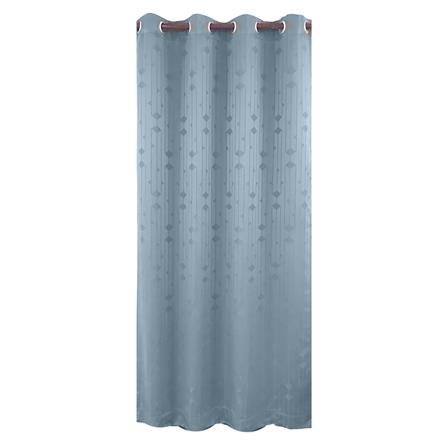 ผ้าม่าน EYELET HOME LIVING STYLE SCILLA UV 145X220 ซม. สีฟ้า_0