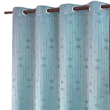 ผ้าม่าน EYELET HOME LIVING STYLE SCILLA UV 145X220 ซม. สีฟ้า_1