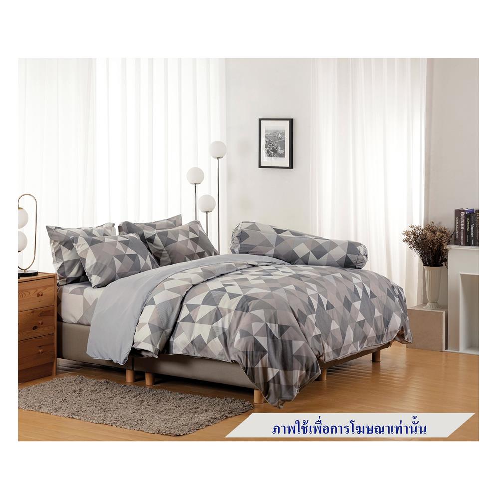 ชุดผ้าปูที่นอน 6 ฟุต 6 ชิ้น FOUNTAIN PRINTED 70209-FT077