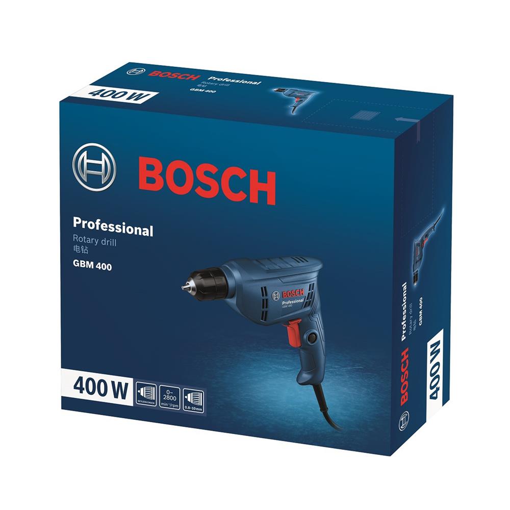สว่านไฟฟ้า BOSCH GBM400 10 มม. 400 วัตต์
