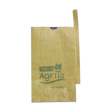 ถุงห่อผลไม้ คาร์บอน อากิโตะ 18X28 ซม. สีน้ำตาล แพ็ก 100 ใบ_0