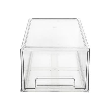 กล่องลิ้นชัก MAKEUP STACKO L 33.5x20.5x15 ซม. สีใส_1