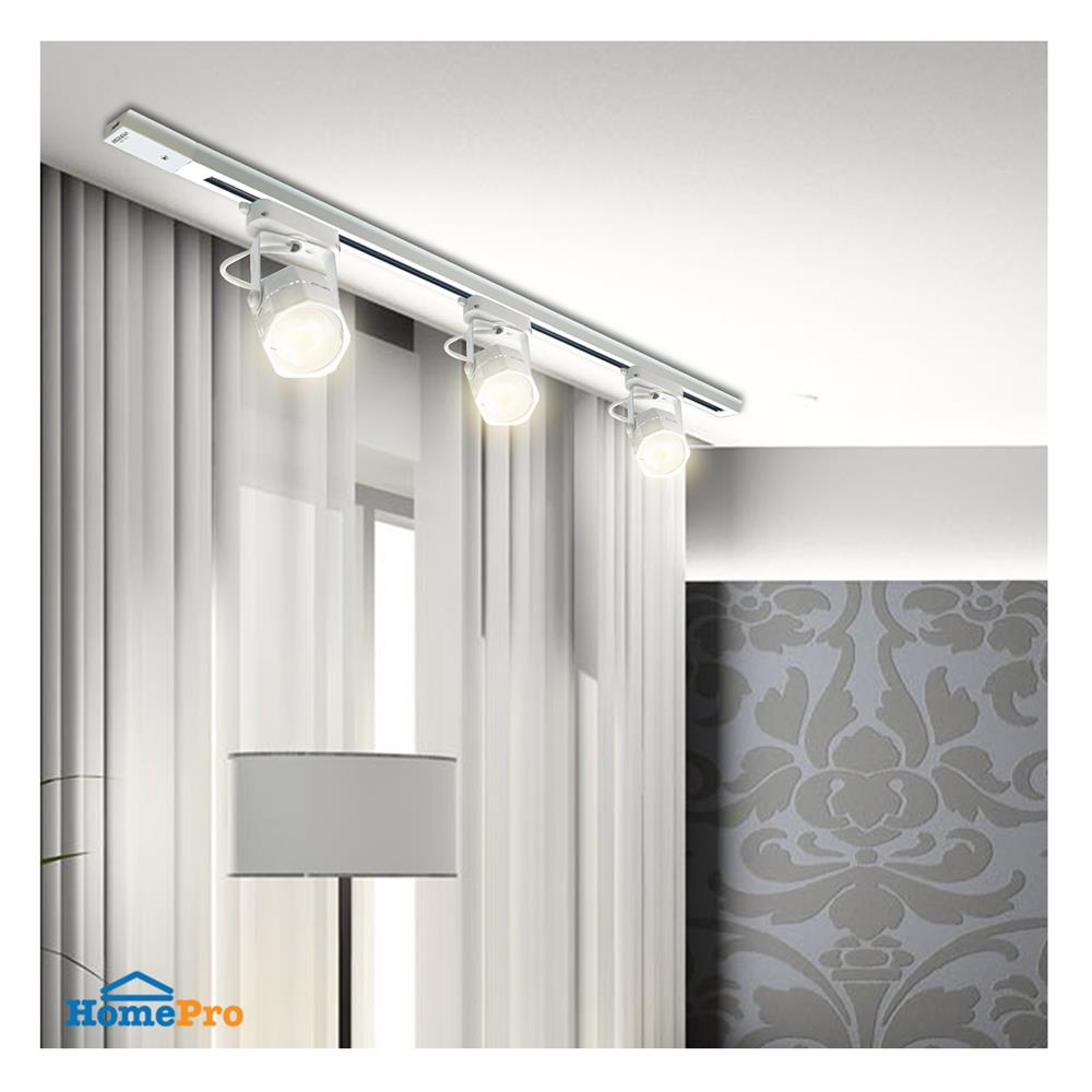 รางไฟแทรกไลท์ NAGAS T1R-10W 1 ม. สีขาว