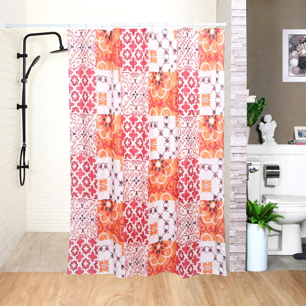 ม่านห้องน้ำ POLYESTER WSP SCP-23/A7198 180X180 ซม.