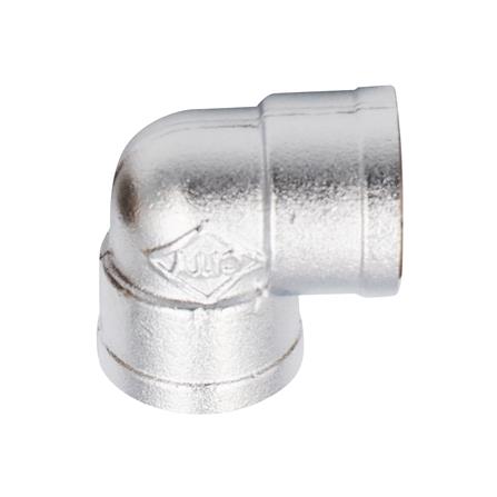 ข้องอ 90 องศา เกลียวใน ทองเหลือง CITY 1/2 นิ้ว สีบรอนซ์เงิน_1