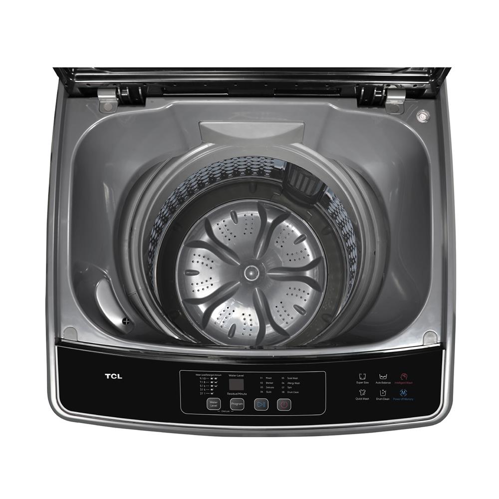 เครื่องซักผ้าฝาบน TCL WT141TLG 14 กก. สีเทา