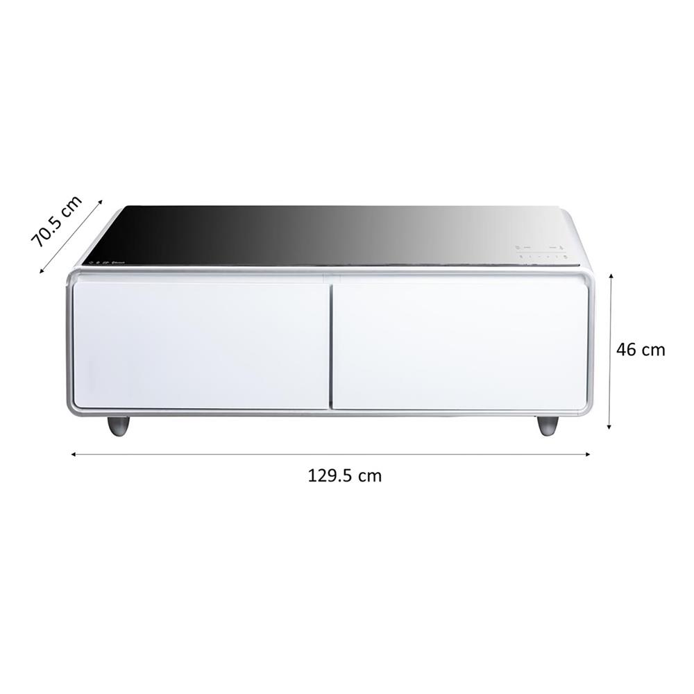 โต๊ะกลางอัจฉริยะ HAFELE 495.06.726 สีขาว