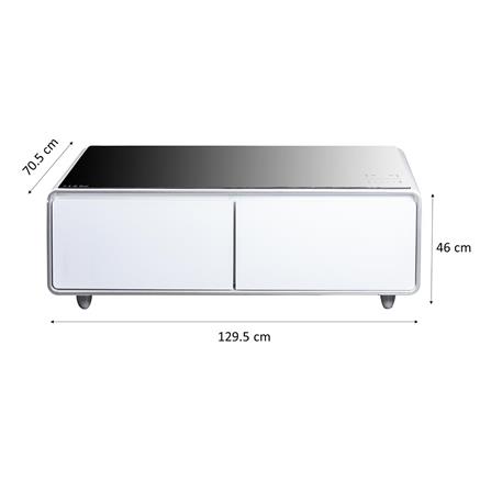 โต๊ะกลางอัจฉริยะ HAFELE 495.06.726 สีขาว_10