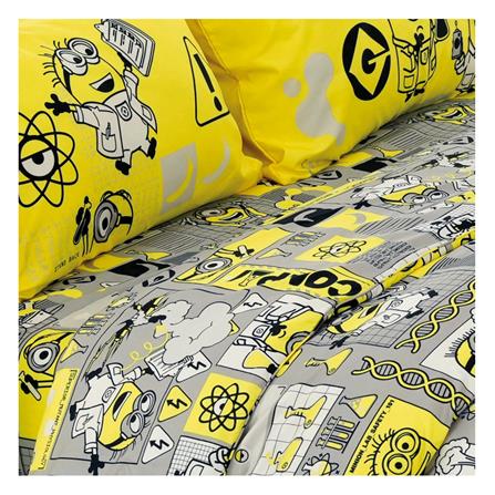 ชุดผ้าปูที่นอน 6 ฟุต 5 ชิ้น FOUNTAIN MINION 70106-FTC133_1