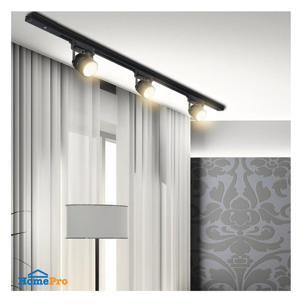 แทรคไลท์ ติดราง GU5.3 NAGAS T1A-B สีดำ