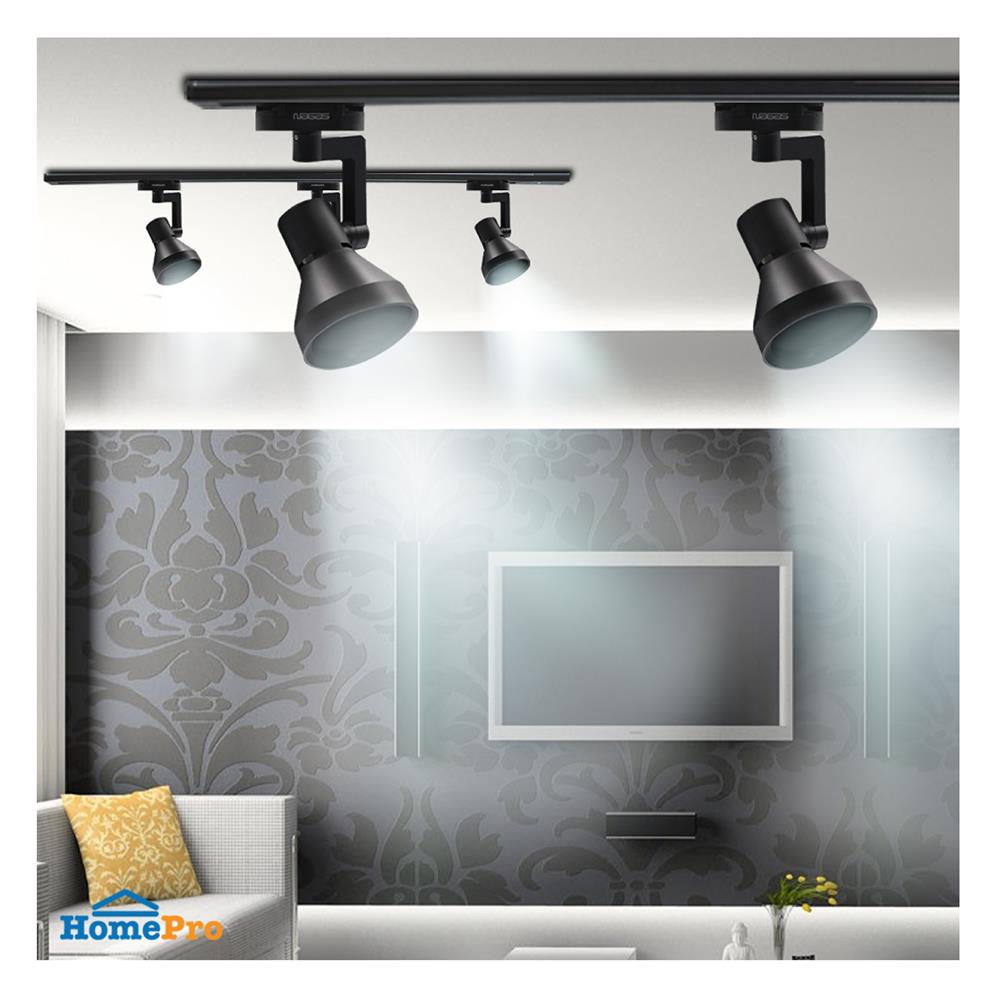 แทรคไลท์ ติดราง E27 NAGAS T2C-B สีดำ