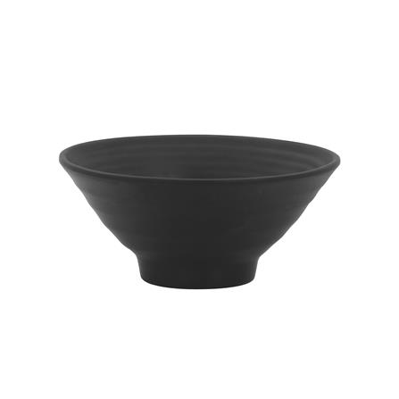ชามเมลามีนปากบาน 5.5 นิ้ว UNICA ORGANIC สีดำ_0
