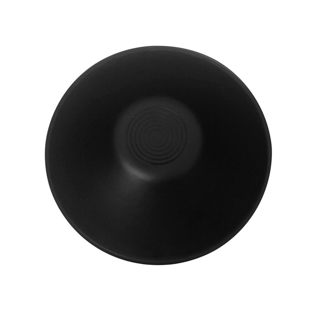 ชามเมลามีนปากบาน 9 นิ้ว UNICA ORGANIC สีดำ