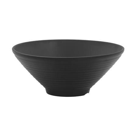 ชามเมลามีนปากบาน 8 นิ้ว UNICA ORGANIC สีดำ_0
